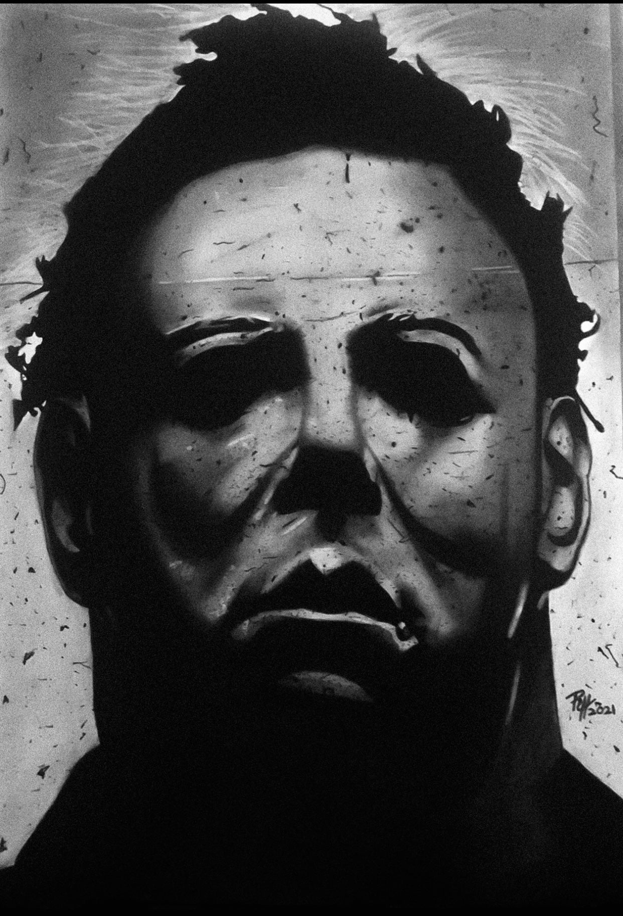Michael Myers Art Print (from original drawing)